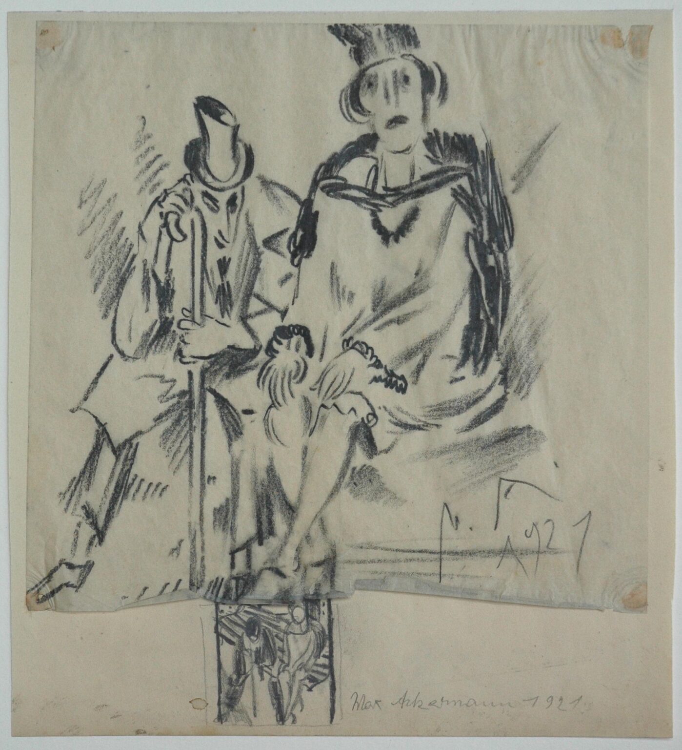 Ohne Titel - Max Ackermann 