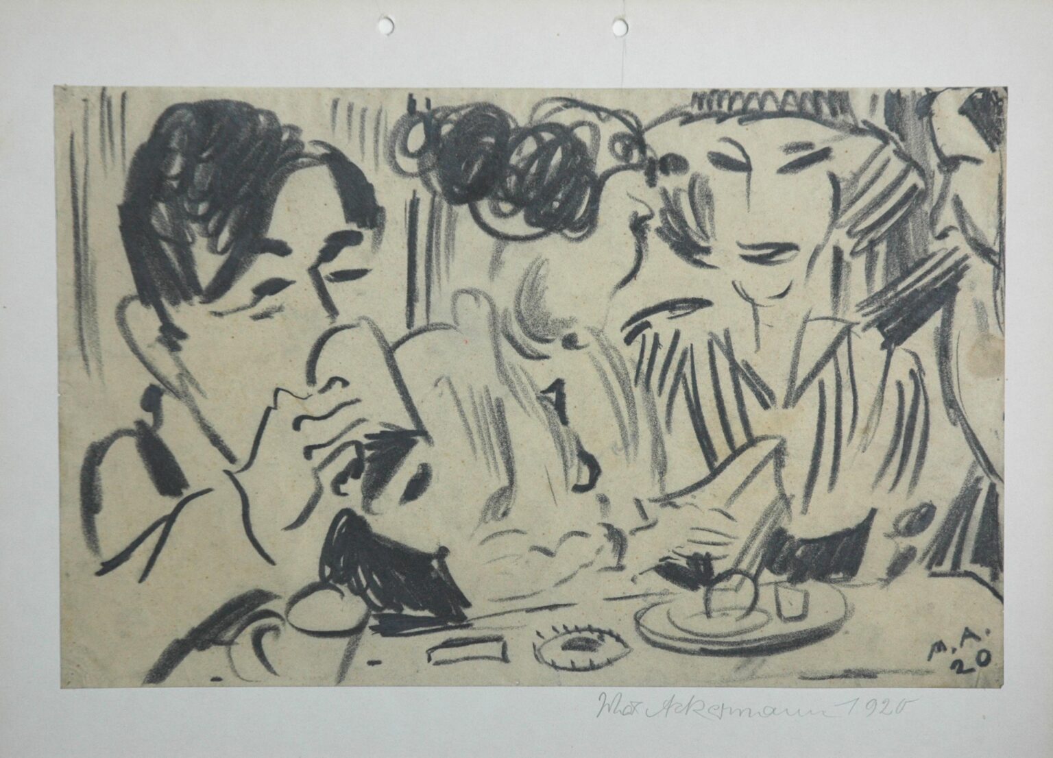 Ohne Titel - Max Ackermann 