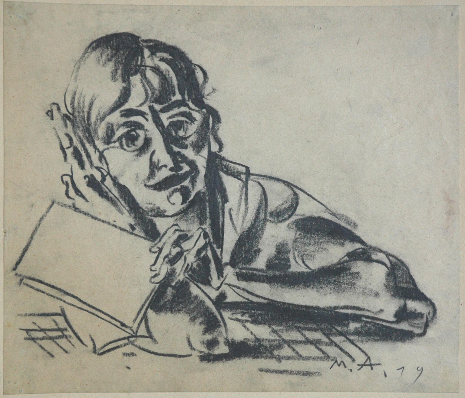 Ohne Titel - Max Ackermann 