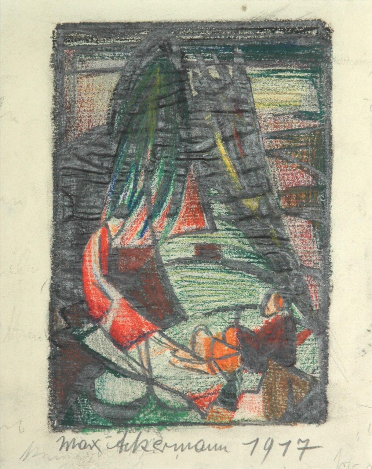 Ohne Titel - Max Ackermann 