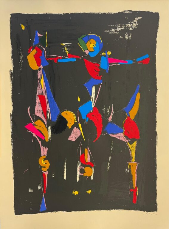 Bunter Reiter I - Marino Marini 