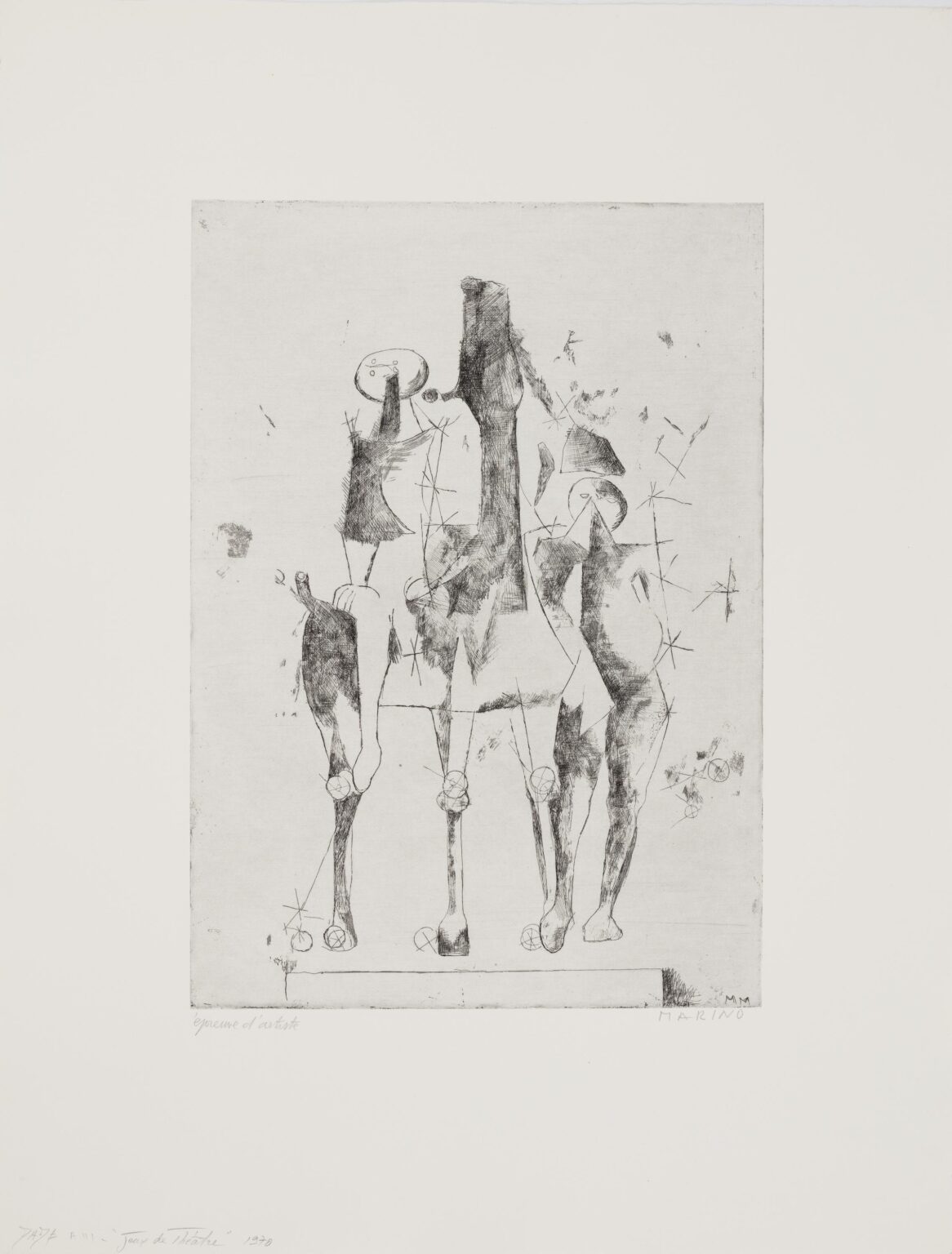 Gioco di teatro - Marino Marini 