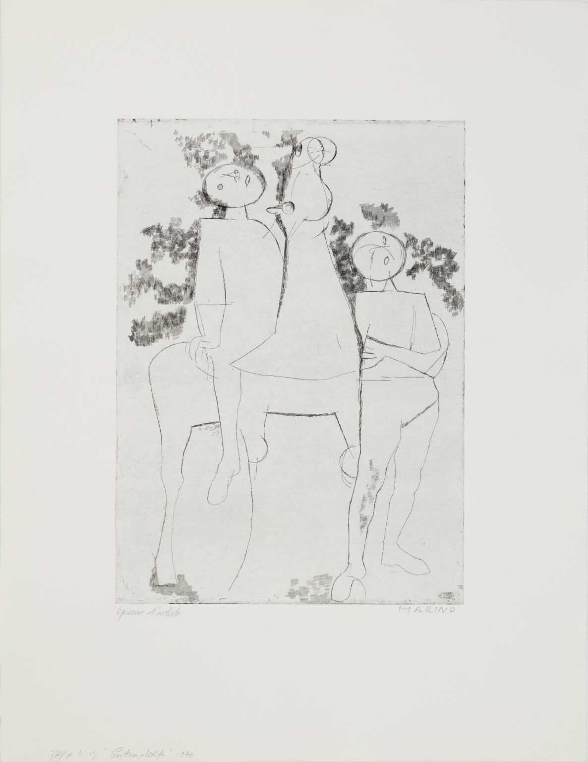 Contemplativi - Marino Marini 