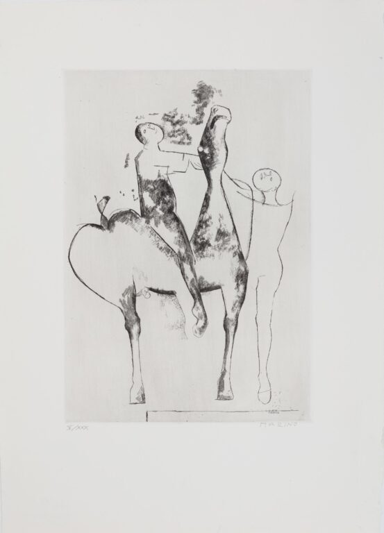 Composizione di Giocolieri - Marino Marini 