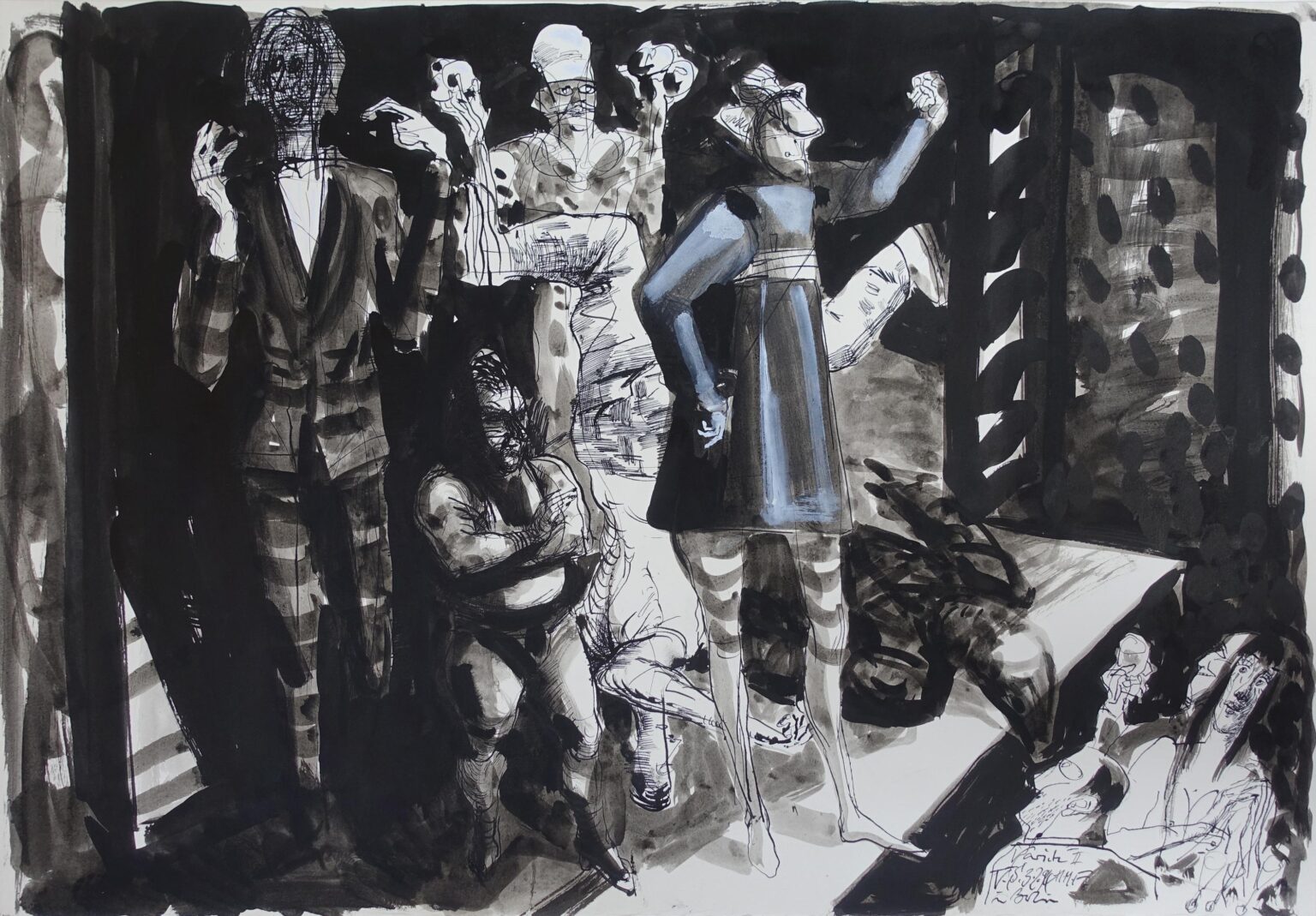 Variet&eacute; II - Volker Stelzmann 