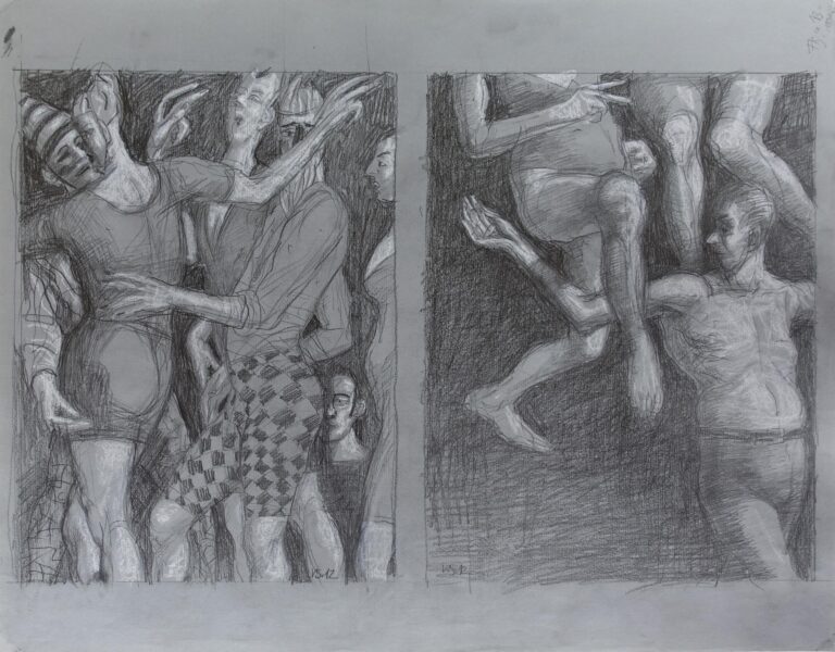 2 x Artisten - Volker Stelzmann 