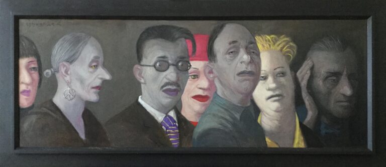 Sieben Köpfe - Volker Stelzmann 