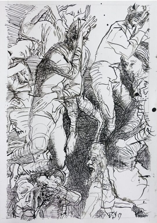 Druckwelle II - Volker Stelzmann 