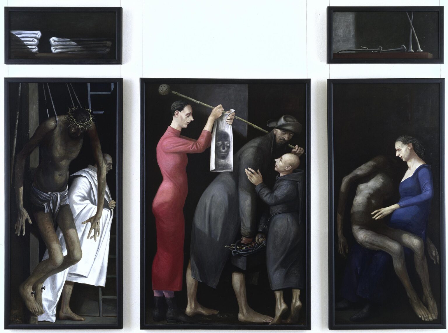 Reliquienbild, f&uuml;nfteilig - Volker Stelzmann 