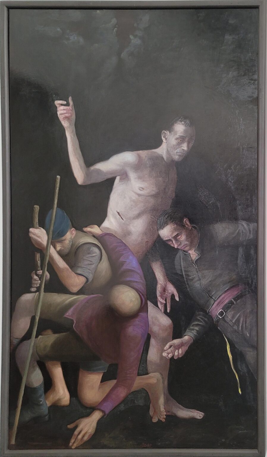 Resurrezione (Auferstehung) - Volker Stelzmann 