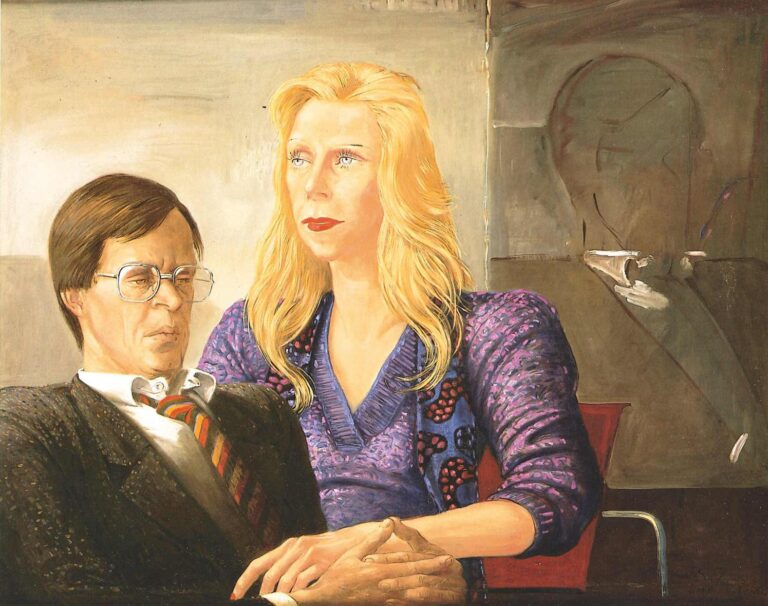 Bildnis Herr und Frau Köster - Volker Stelzmann 