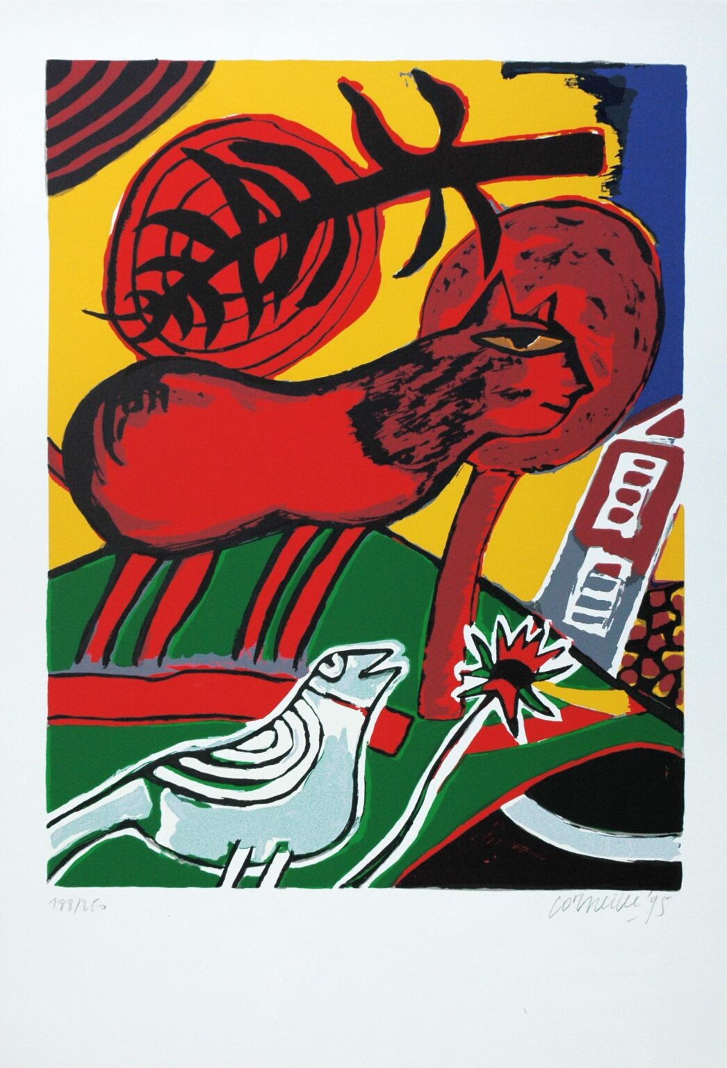 Chat rouge - Corneille 