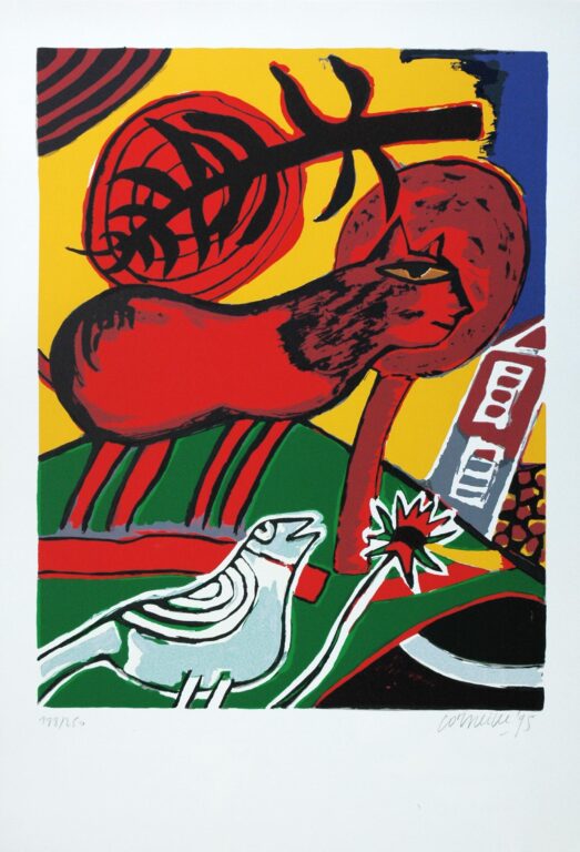 Chat rouge - Corneille 
