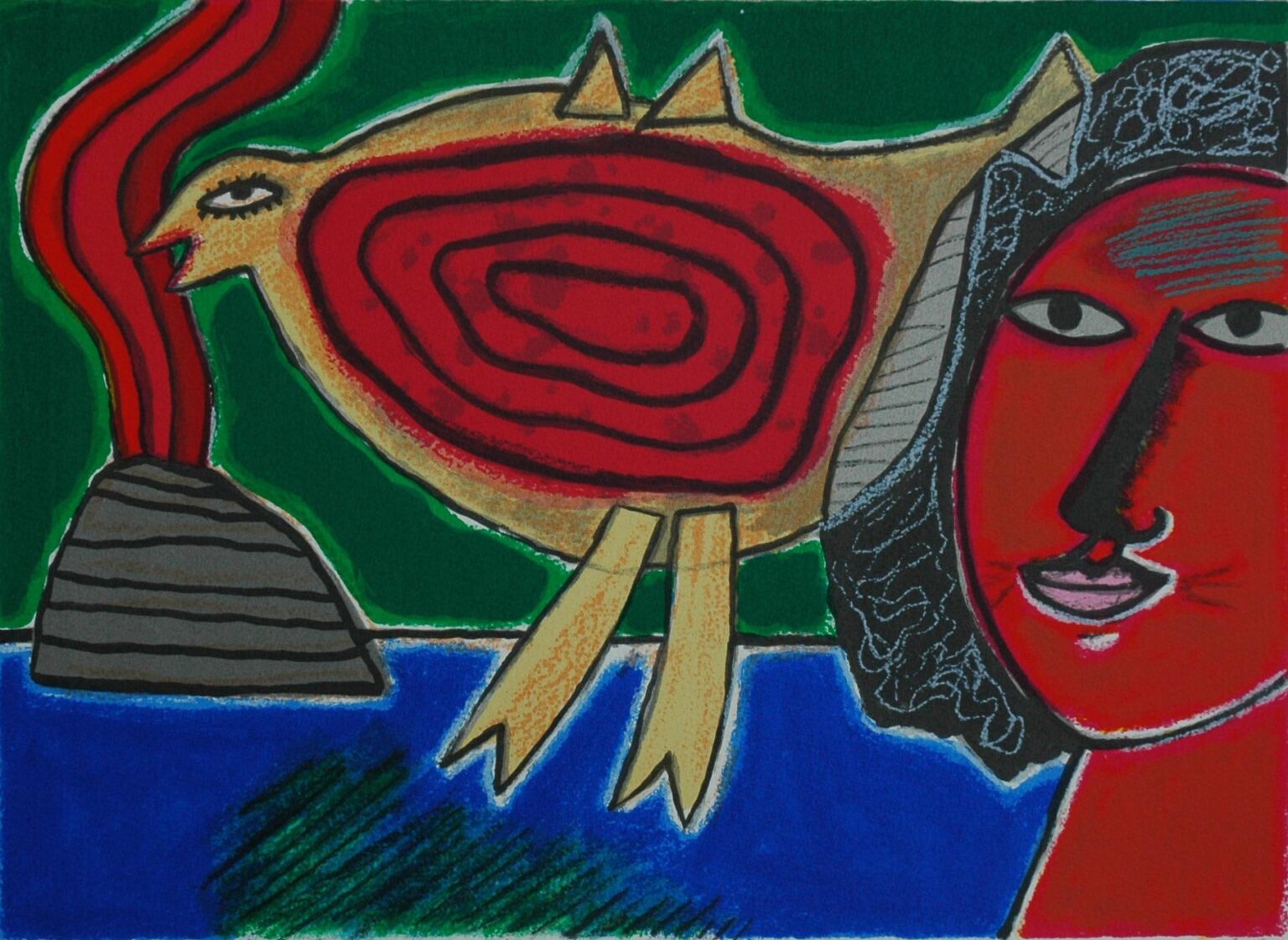 Le grand Oiseau des Iles - Corneille 