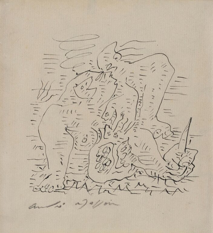 Dessin automatique - André Masson 