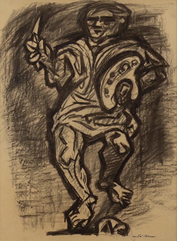 Le peintre (Autoportrait) - André Masson 