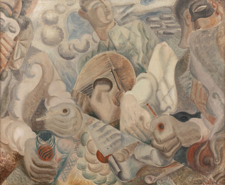 Les Masques - André Masson 