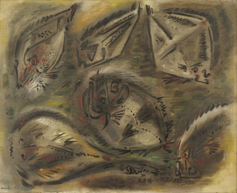 Poissons - André Masson 