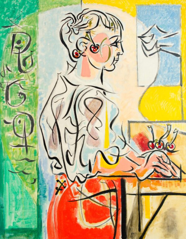 Enfant aux cerises - André Masson 