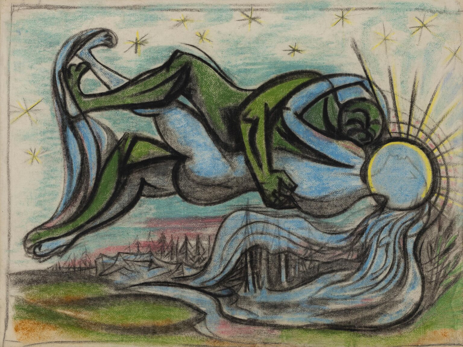 Vol et m&eacute;tamorphose - Andr&eacute; Masson 