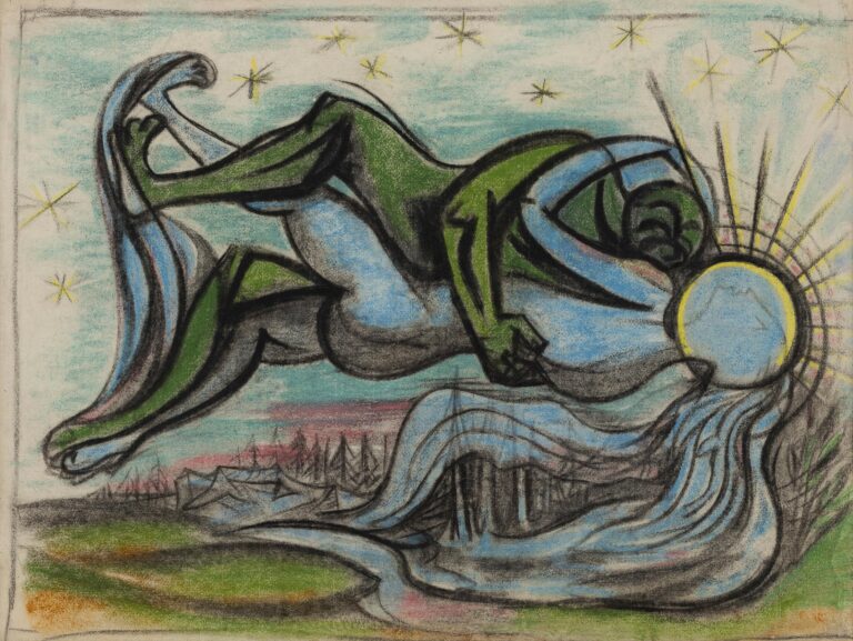 Vol et métamorphose - André Masson 