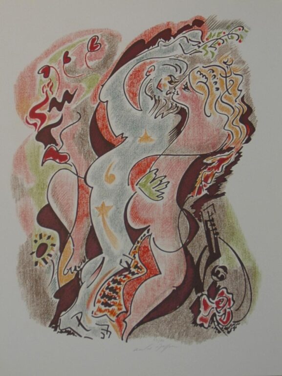 Ohne Titel (IX) - André Masson 