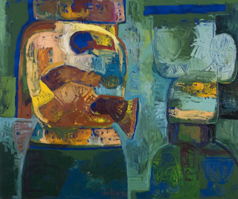 Blaues Bild - Klaus Zylla 