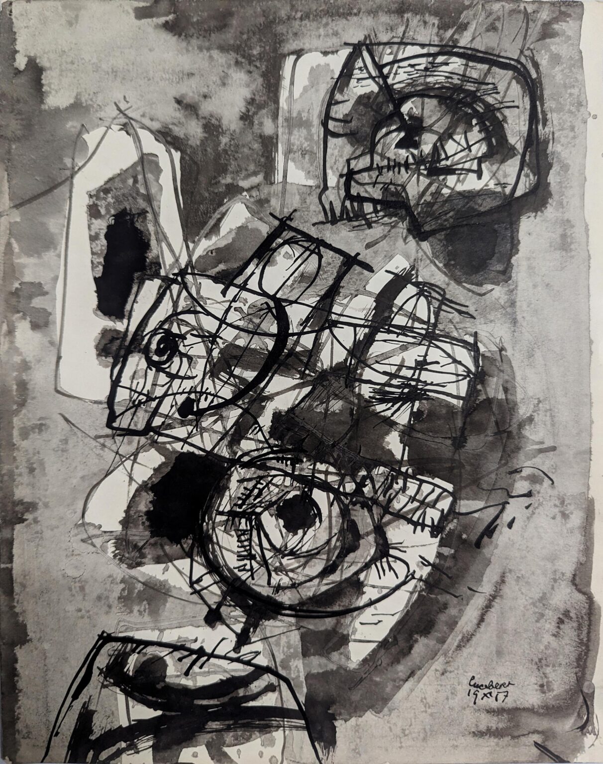 Ohne Titel (19 XI 57) - Lucebert 