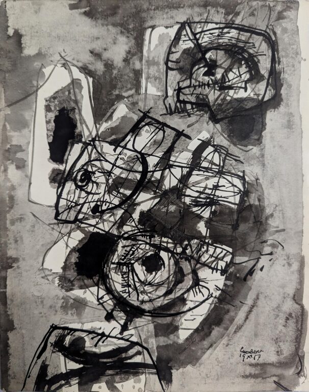 Ohne Titel (19 XI 57) - Lucebert 