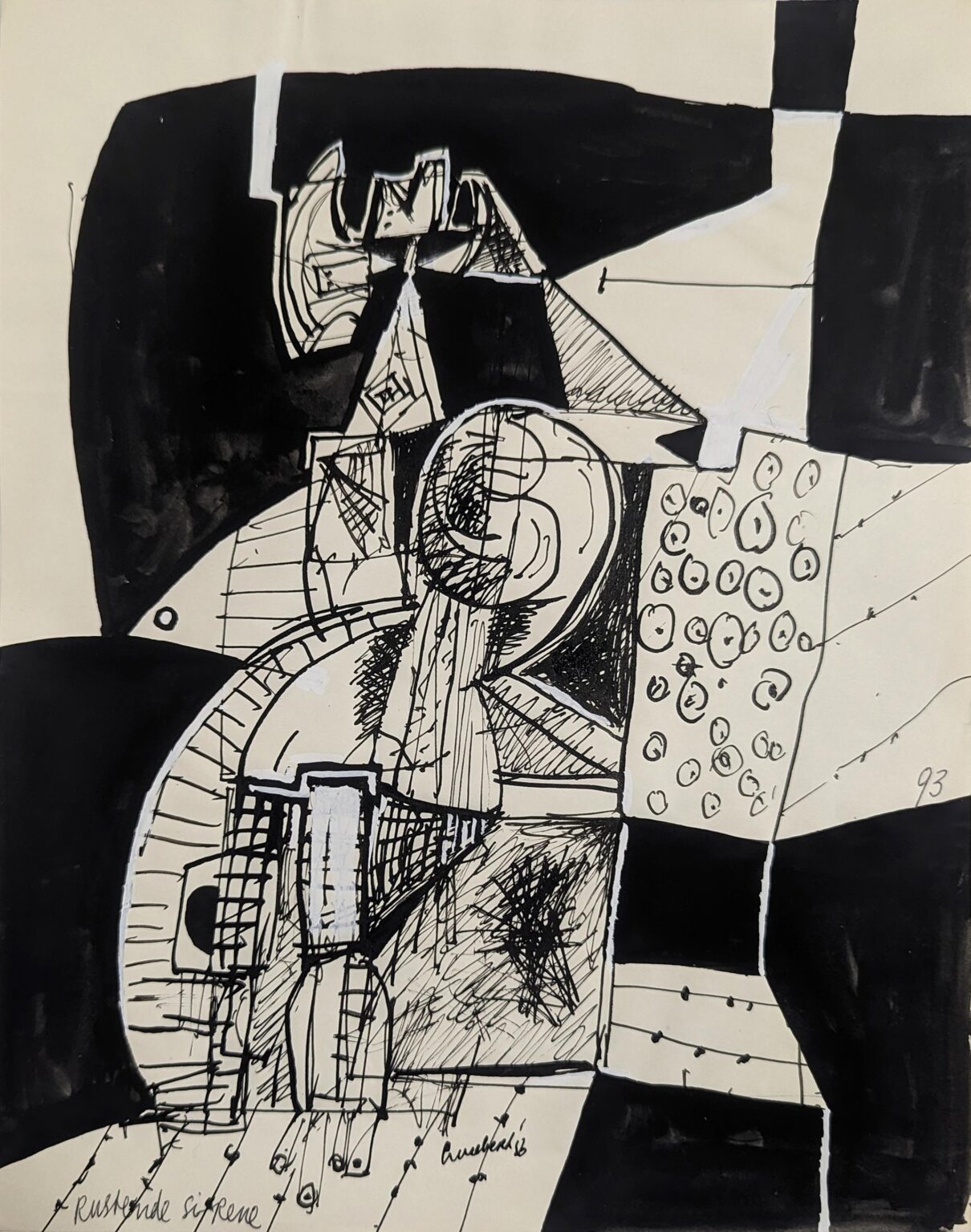 Rustende Sirene - Lucebert 