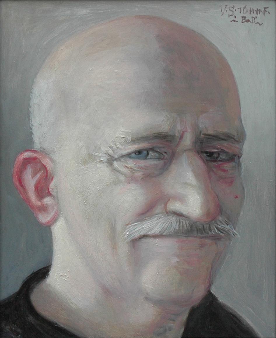 Kleines Selbstbildnis - Volker Stelzmann 