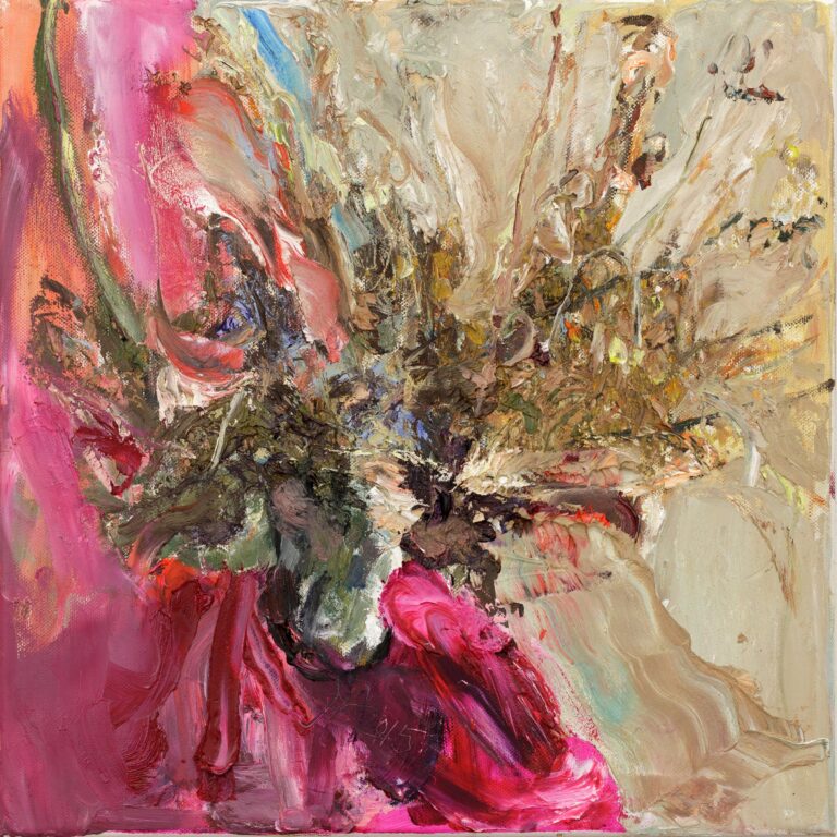 Variationen eines Blumenstraußes VI - Johannes Heisig 