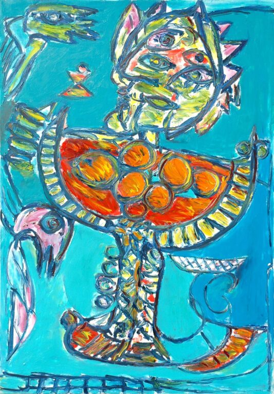 Baroque Fruit Bowl - Carl-Henning Pedersen 