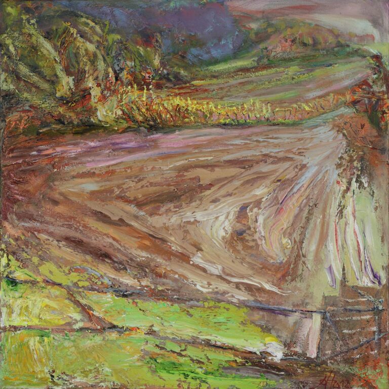 Feld an der Bergstraße - Johannes Heisig 