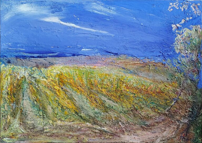 Weinstöcke an der Bergstraße - Johannes Heisig 