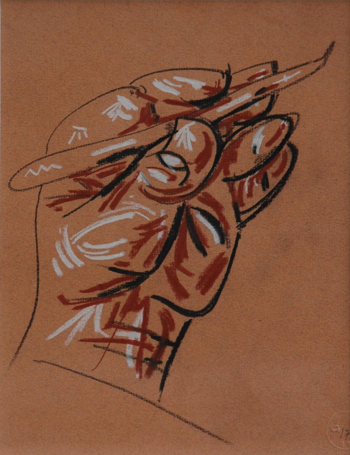 La Main du Peintre - Andr&eacute; Masson 