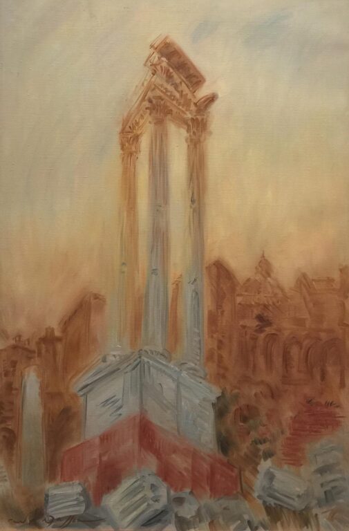 Les Trois Colonnes (Rome) - André Masson 