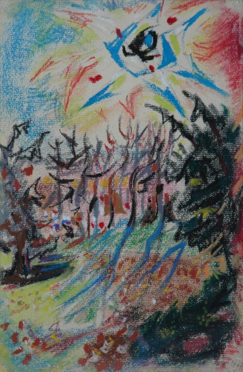 Les Cerfs à la Sablonière - André Masson 