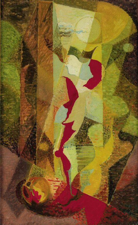 Personnage entrant dans une Chambre - André Masson 