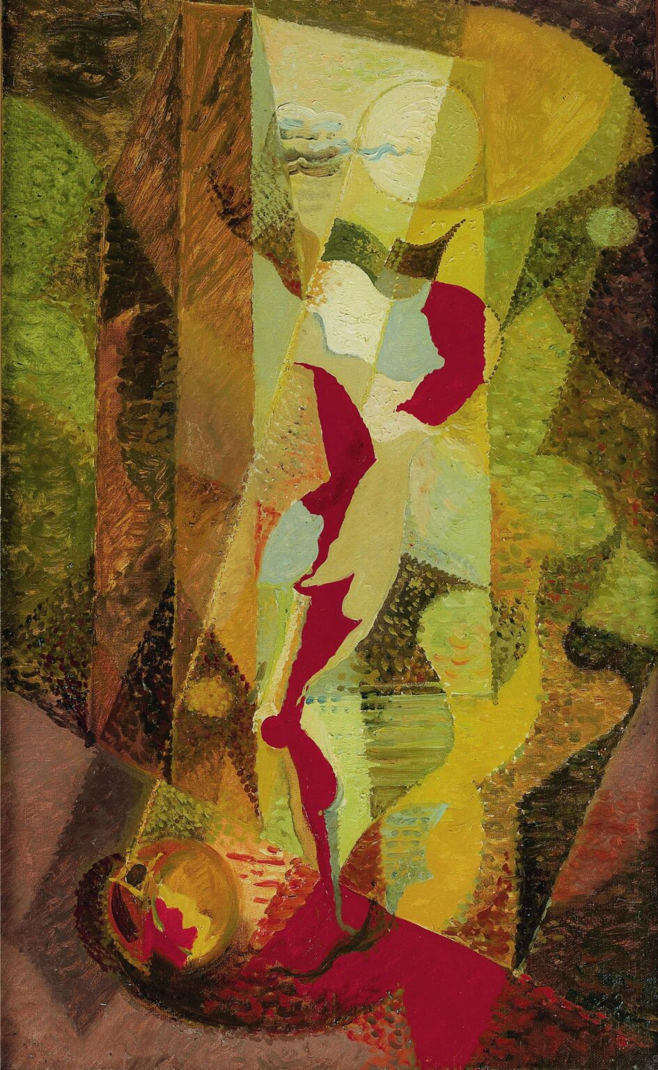 Personnage entrant dans une Chambre - Andr&eacute; Masson 