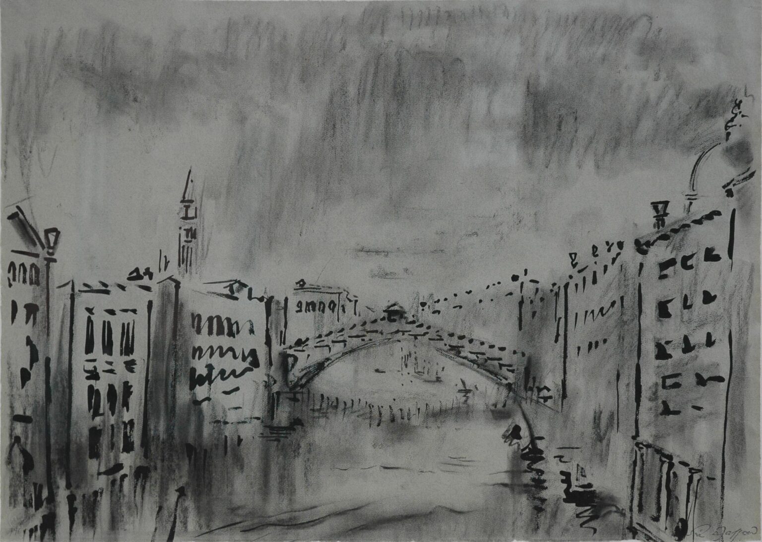 Venise &bdquo;Le Rialto&ldquo; - Andr&eacute; Masson 