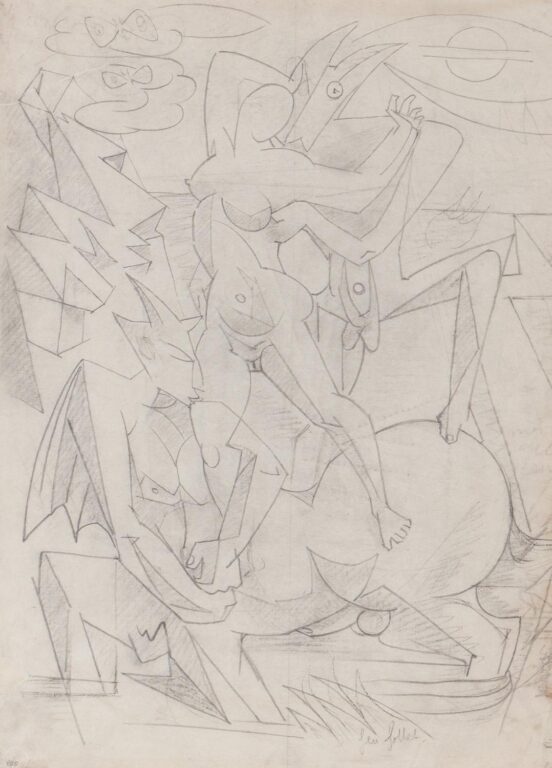 La Sorcière - André Masson 