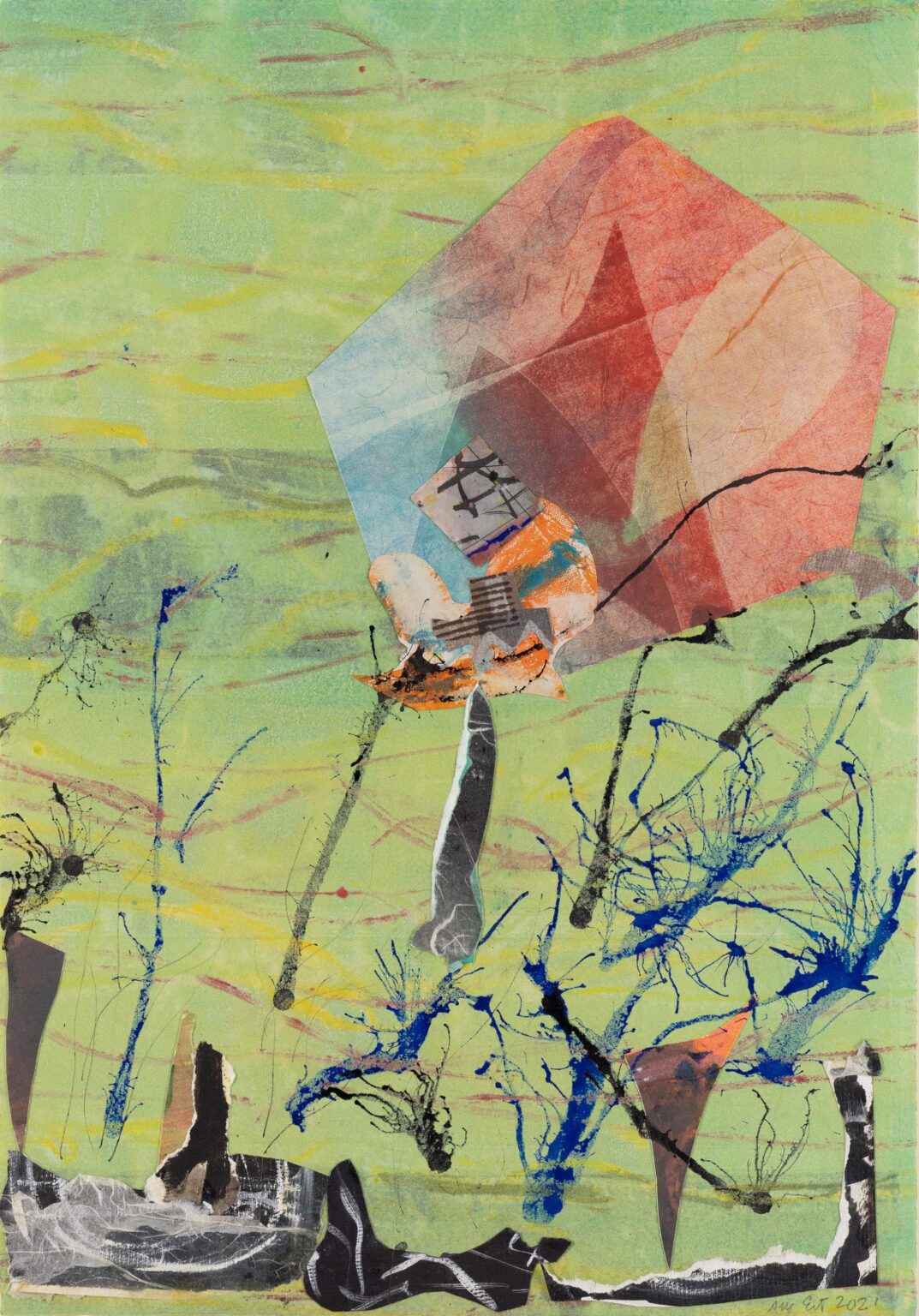 Flying High Through the Desert - Amy Ernst 