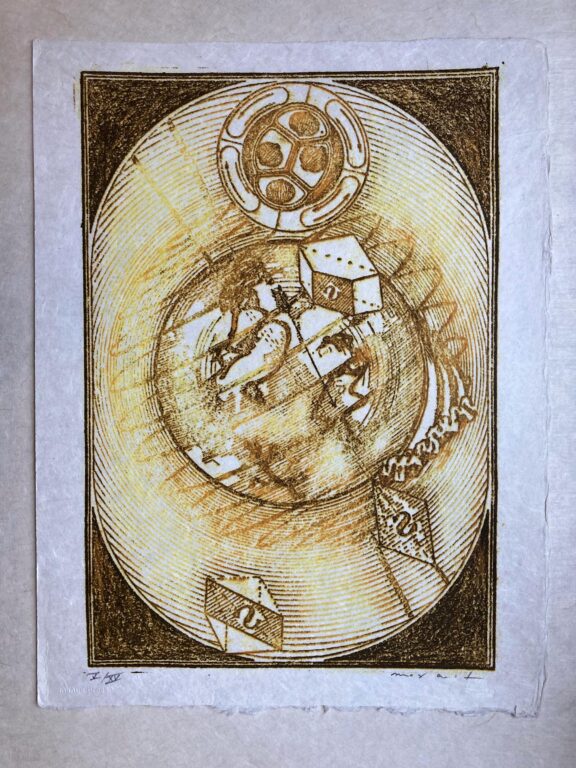 Zu: Lewis Carrolls Wunderhorn, SL 135 I – Frontispiz - Max Ernst 