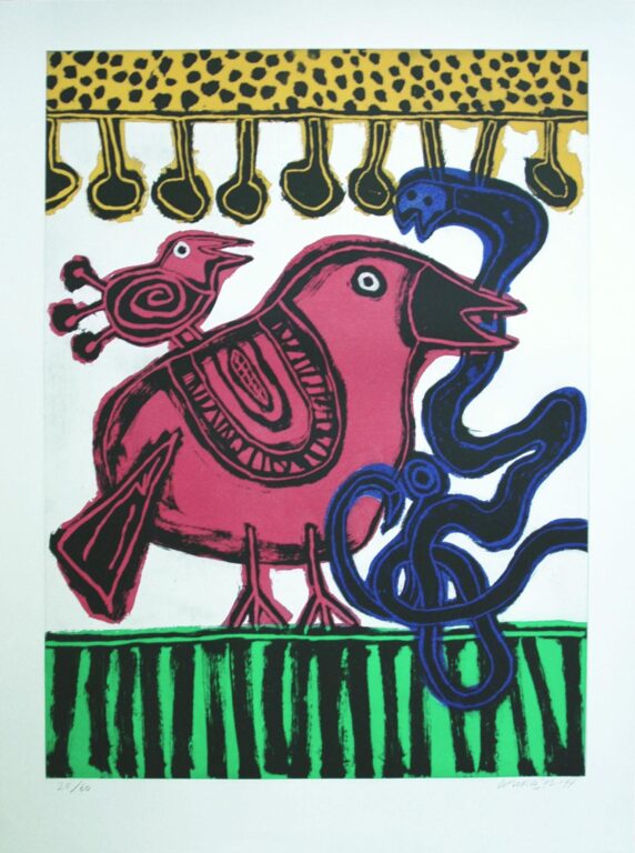 L´Oiseau Chasseur de Serpent - Corneille 