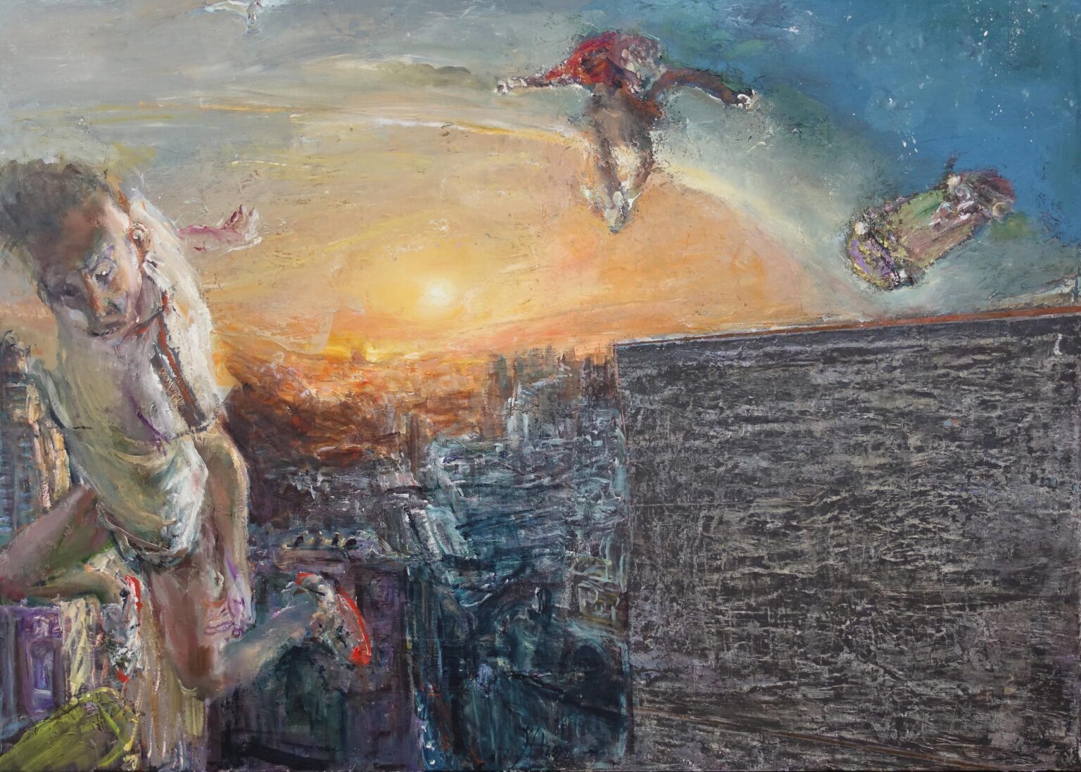 Ikarus in der Halfpipe - Johannes Heisig 