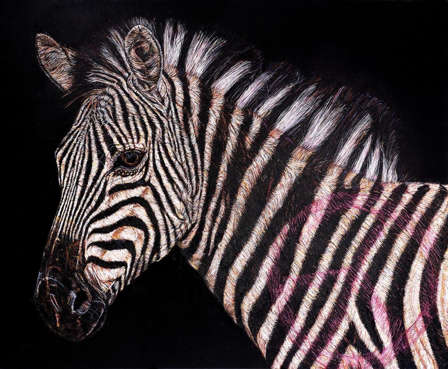 Peace is a state of mind, Zebra - Sarah Linke 