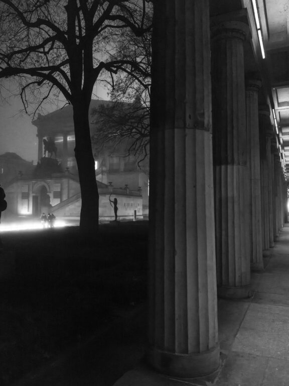 Winterabend Alte Nationalgalerie - Lars Wiedemann 