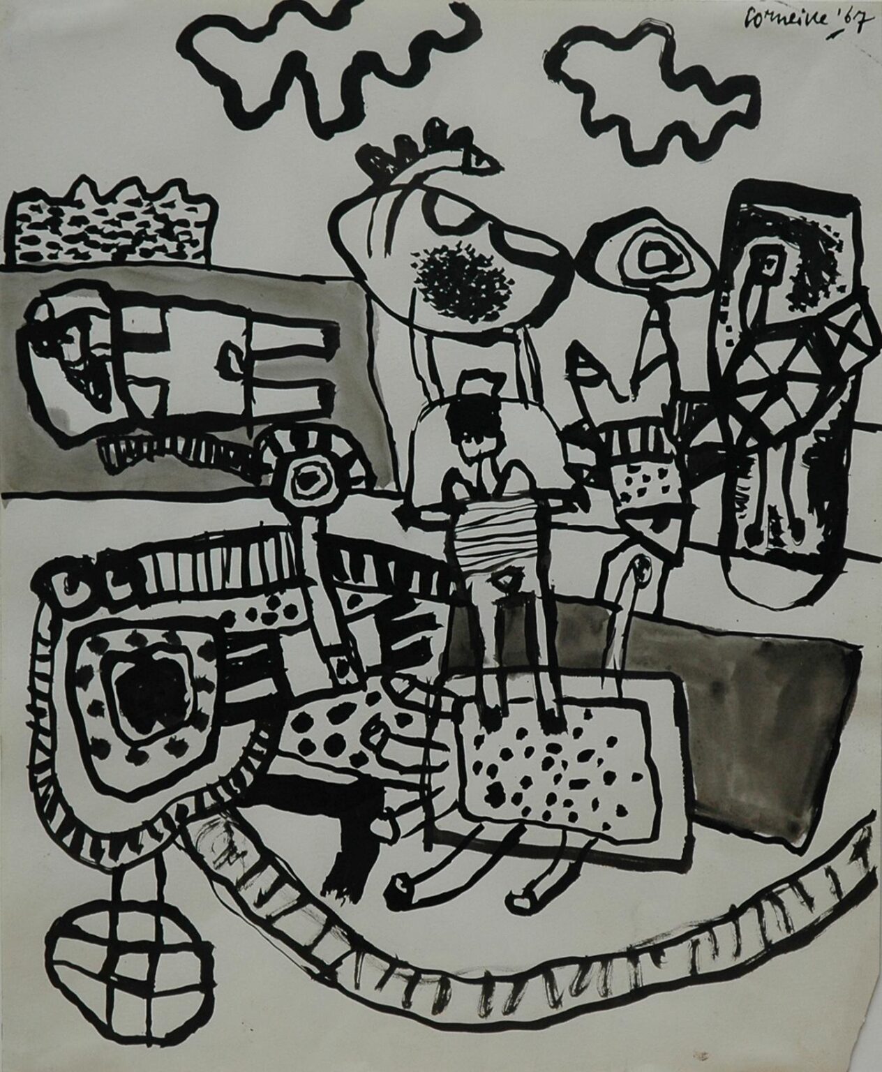 Ohne Titel (1967) - Corneille 