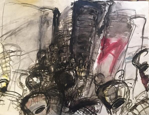 Berliner Landschaft II - Ellen Fuhr 